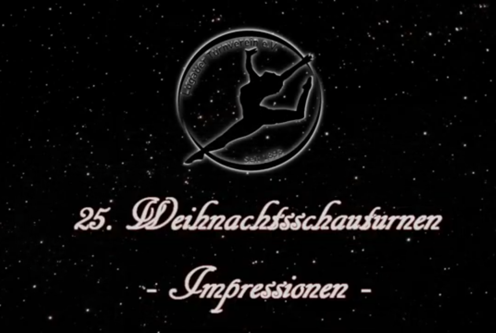 25. Weihnachtsschauturnen – Impressionen